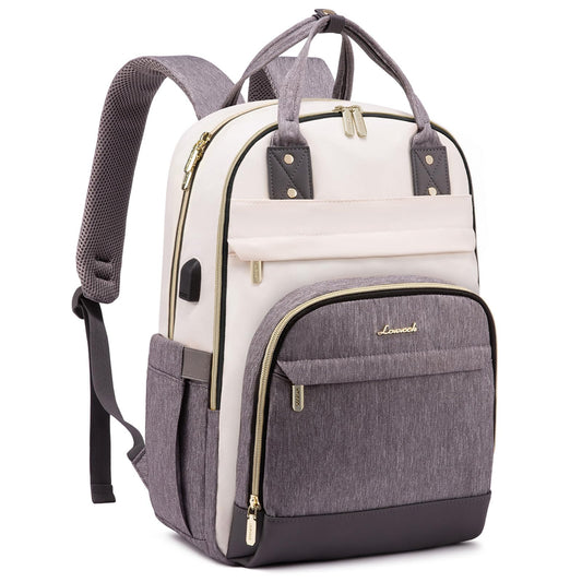 LOVEVOOK backpack for women, laptop backpack, 17 inch school backpack for girls, waterproof travel backpack for teenagers, anti-theft school bag for boys. Perfect for school, work, and travel. Lightweight and durable.