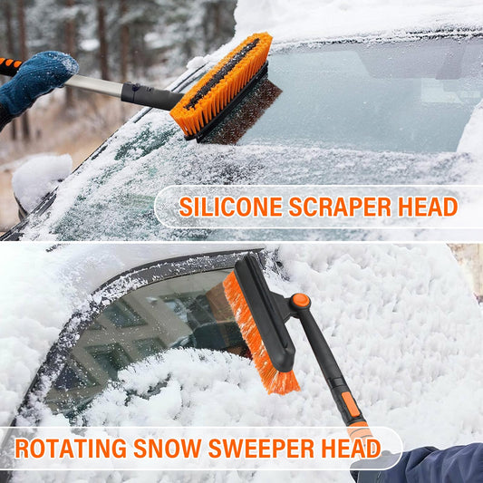 ALNILK windshield cover for car, winter windshield cover with 9 magnet fixation - windshield frost protection mat windshield windshield cover against snow ice frost (B)