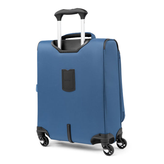 Travelpro Maxlite 5 Expandable Carry-On with 4 Wheels, Soft Underseat Bag, Lightweight Suitcase, Soft Exterior, for Men and Women, 2-Piece Set, Blue (Ensign Blue), Carry-on