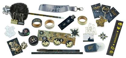 Undercover - Harry Potter Advent Calendar 2024 - Foldable box with ribbon - 24 surprises including craft materials and stationery - Perfect for fans, children, and collectors.