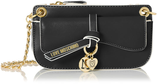 Love Moschino Women's Jc4028pp1glc000 Crossbody Bag, Black