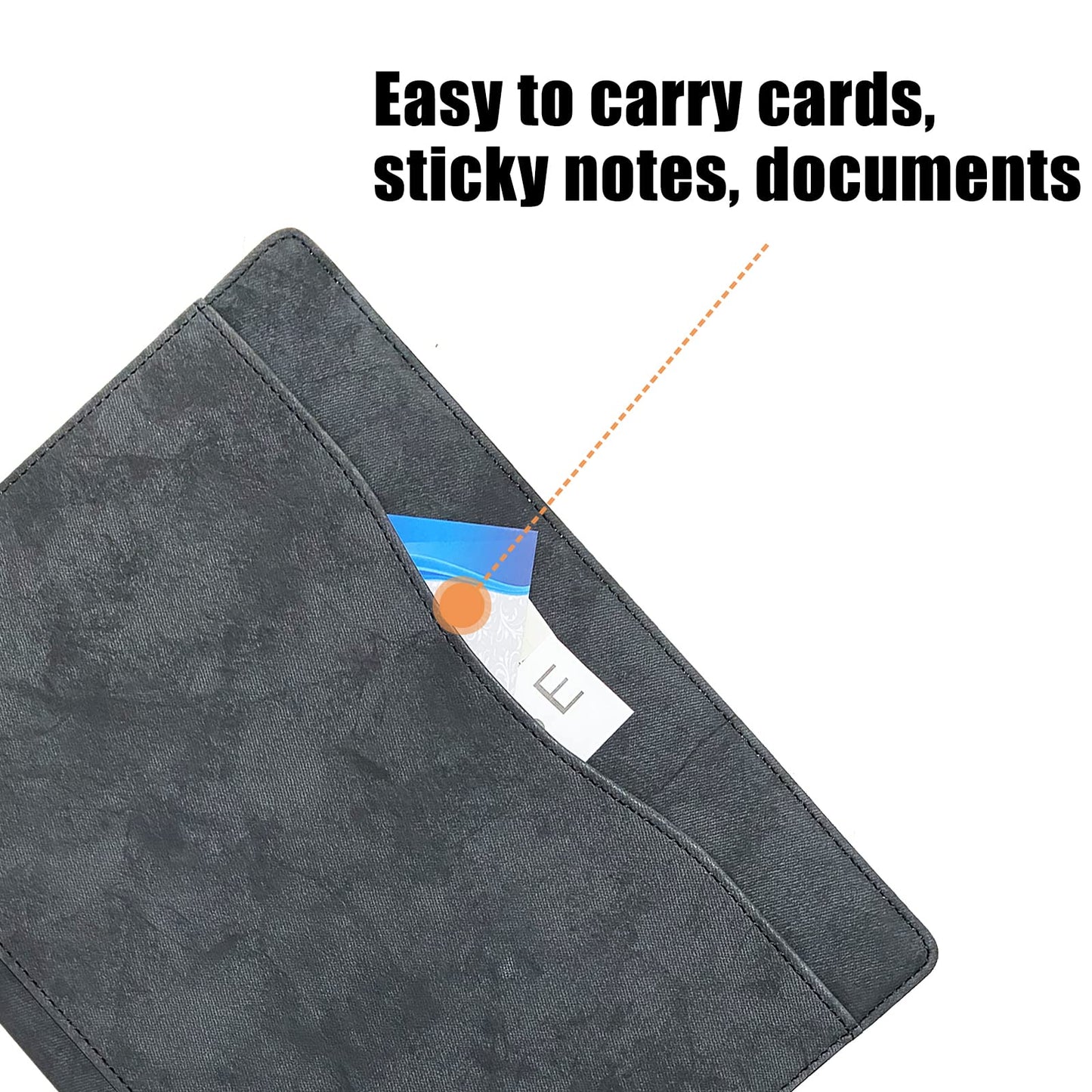 Cover for Remarkable 2 Digital Paper Tablet 10.3 Inch (2020 released) - New updated design Cover for Remarkable 2 10.3 Inch Digital Paper with Pencil Holder Version, Black