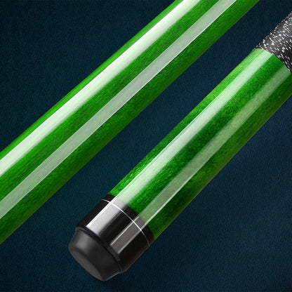 ASMPCUE Pool Cue, 58 Inch Billiard Cue Canadian Maple Wood Pool Cue 13mm Tips for Professional Pool Players, 1/2 Maple Cue Sticks for Billiard Table Sport (Green)