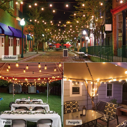 Father Outdoor String Lights G40 50FT 46
