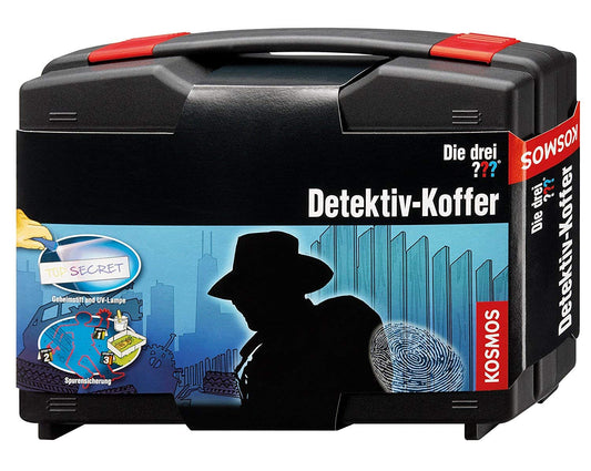 Cosmos The Three ??? Detective Case, Detective Toy, Detective Equipment, Detective Set, Birthday Gift for Children, Gift for Kids aged 8-12 years, The Three Investigators