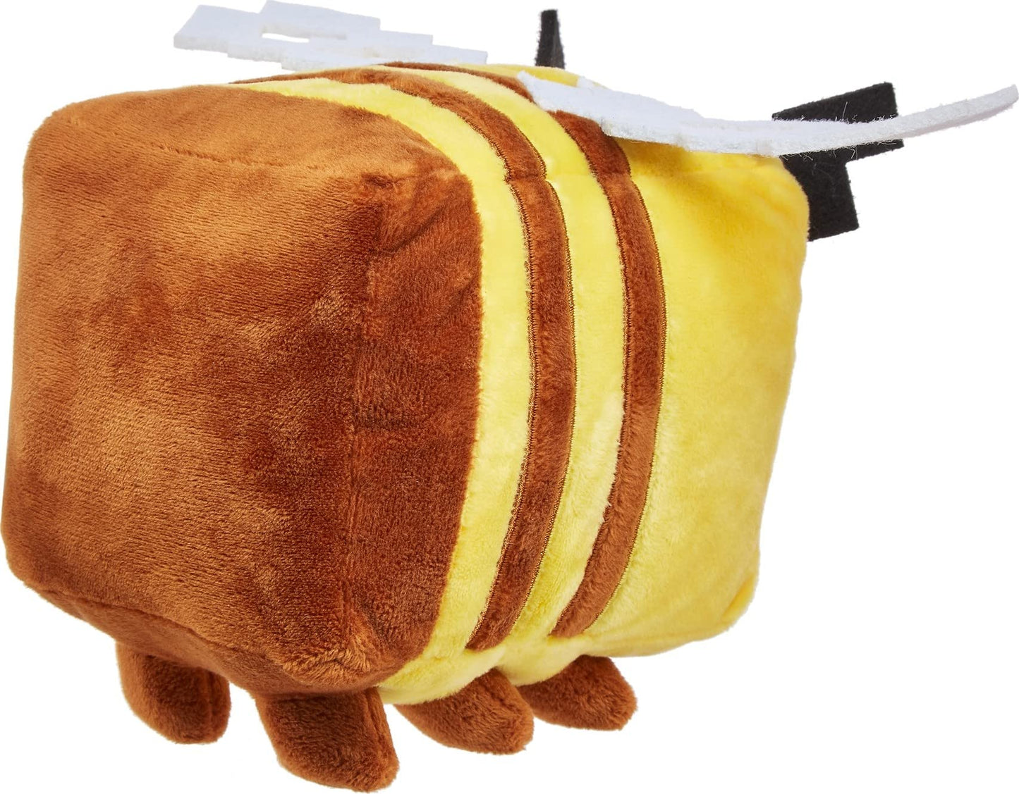 Mattel Minecraft plush figure, approximately 8 inches, soft, collectible gift for fans ages 3 and up HBN41, Yellow