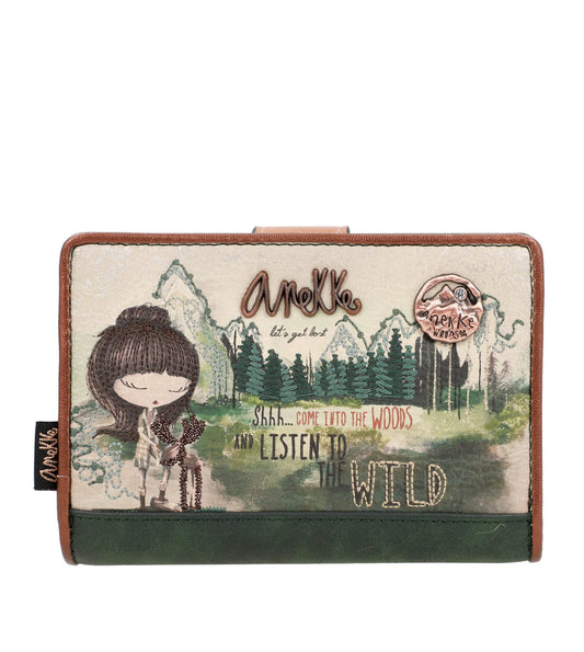 Anekke Wallet M with flap, combo (theforest), size -