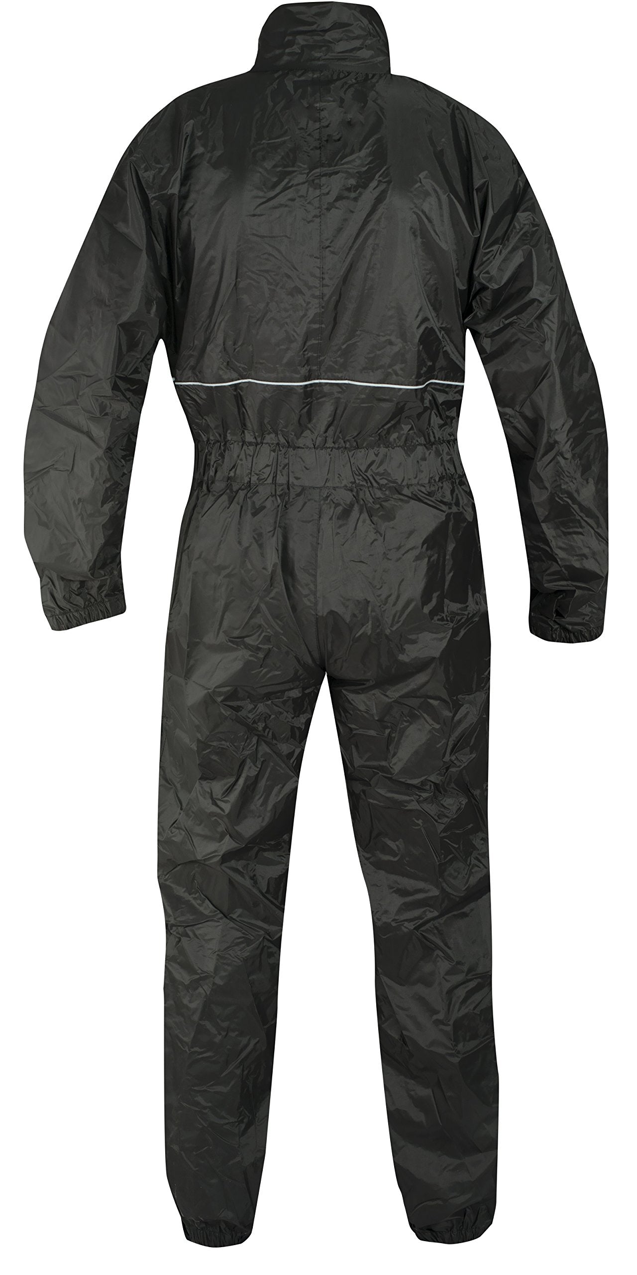 A-Pro Rain Protection Waterproof Rain Pants Rain Jacket Scooter Quad Rain Suit Black S