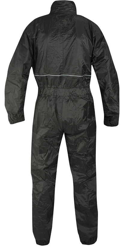 A-Pro Rain Protection Waterproof Rain Pants Rain Jacket Scooter Quad Rain Suit Black S