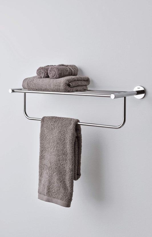 GROHE Bau Cosmopolitan Bathroom Accessories - Multi-towel holder (material: metal) chrome, 40462001
