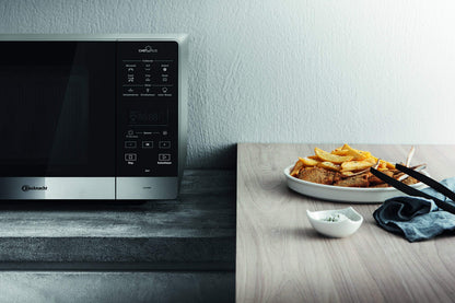 Bauknecht MW 49 SL Freestanding Microwave Oven/ Microwave 800 Watts/ Quartz Grill 900 Watts/ Convection 1700 Watts/ Steam function including steam cooking container