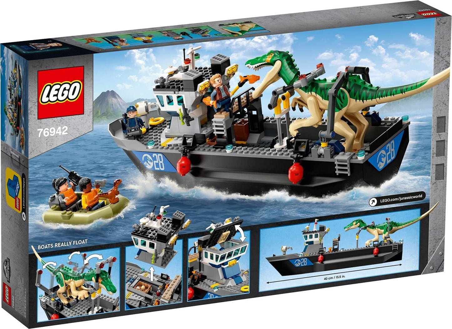 Lego 2 pack: 76941 Carnotaurus Chase & 76942 Baryonyx Escape