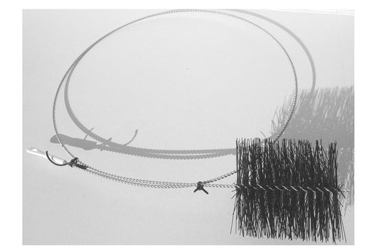 2 stovepipe brushes 150mm brush 2000mm long pipe brush pipe cleaner stove brush stove brush stove pipe cleaner chimney brushes brushes stove pipe