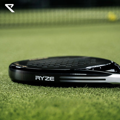 RYZE Pegasus - Padel racket made of 100% carbon fiber - Maximum power & control - Lightweight & durable 360g - Unisex padel racket for men & women - Padel racket set includes free cover