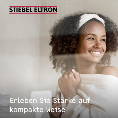 STIEBEL ELTRON Convector Heater CK 20 Trend LCD for approx. 25 m², TÜV tested, Made in Germany, LCD display, weekly timer, energy-efficient ceramic fan heater, bathroom, 2 kW, 236653.