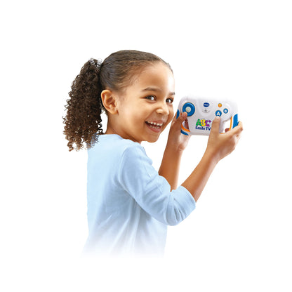 Vtech ABC Smile TV - Wireless learning console with HDMI stick for the TV with 15 game levels for hours of educational fun - For ages 3-7 - German