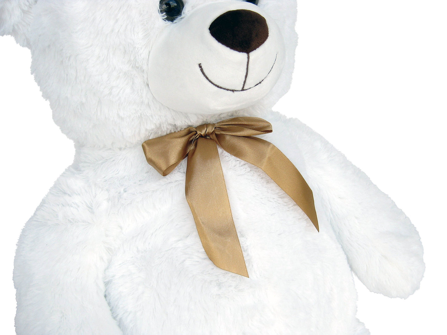 Wagner 9049 - Giant XXL Teddy Bear 100 cm in White - Plush Bear Cuddly Toy Teddy White Bear