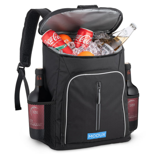 Modux 30L cooling backpack thermal backpack - Insulated cooler bag keeps food hot or cold - Perfect for camping, picnicking, and grilling cooler bag.