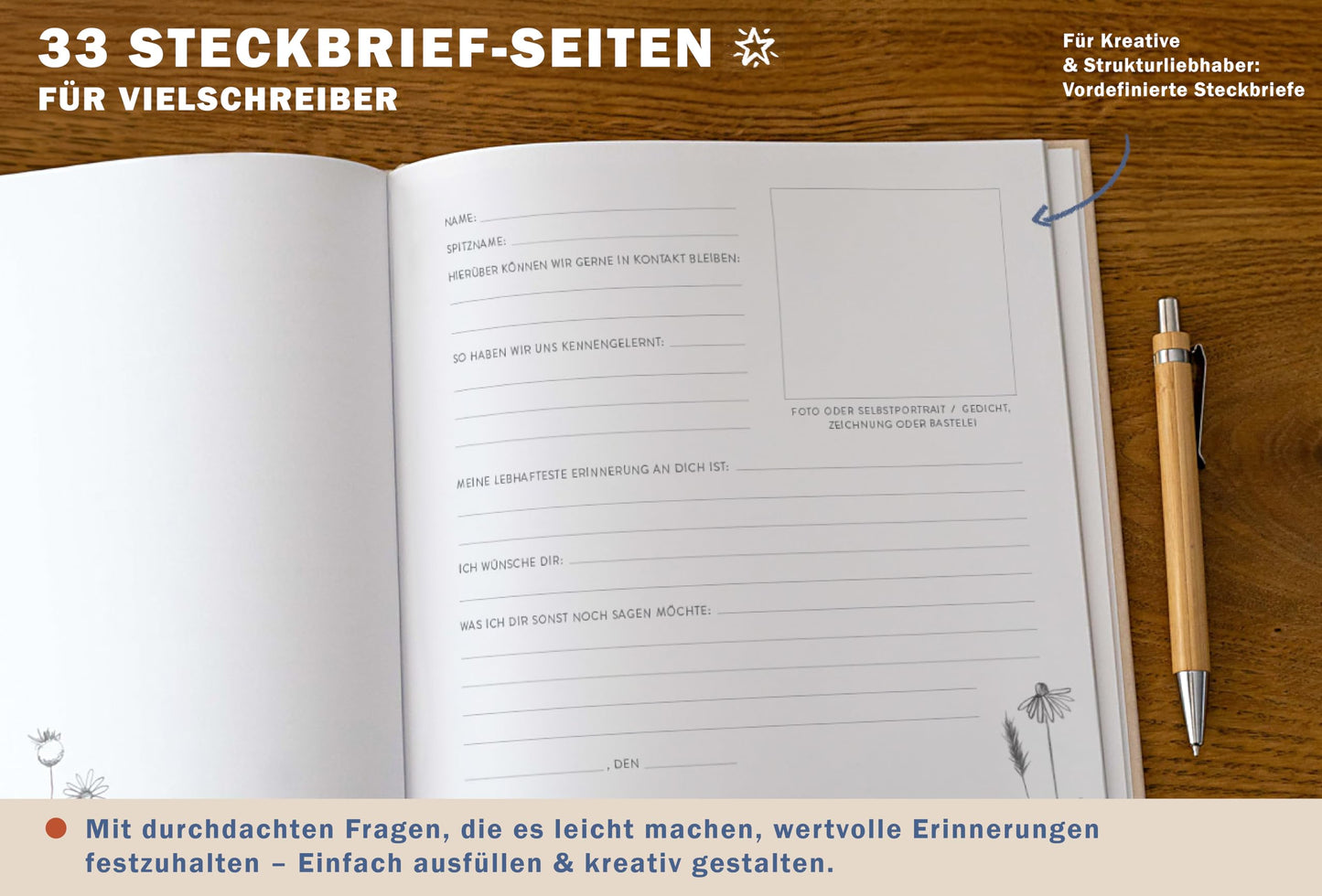Farewell book for colleagues, teachers, friends - It was nice with you! - Entry book for free design as a farewell gift, 92 pages, Hardcover in Cream Beige, 120g FSC paper, climate neutral