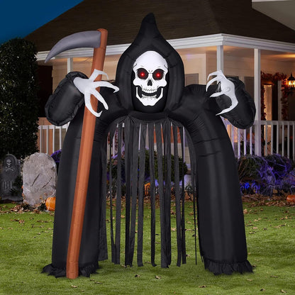 EBANKU Halloween Inflatable Arch, Halloween Decoration, 10.26ft Inflatable Arch, Outdoor Party Decoration for Home and Garden