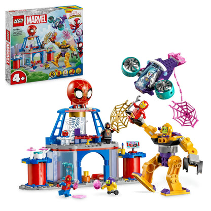LEGO Marvel Spidey and His Super Friends The headquarters of Spidey's team & Marvel Spidey Team Truck, Toy