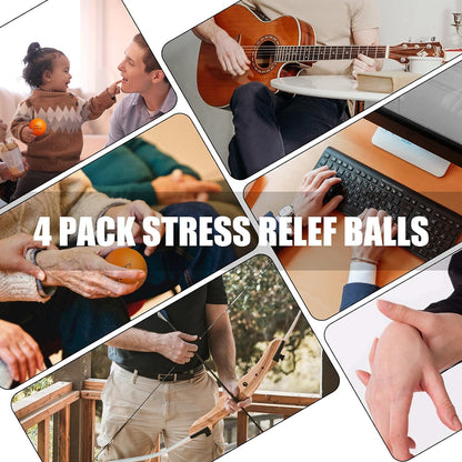 KDG Stress Ball Adult Motivational Stress Balls (6-pack) for kids and adults, stress relief balls with quotes to alleviate anxiety and anger as a gift.