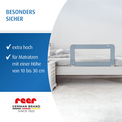 Reer Sleep'n Keep, bed guard rail for baby bed, 150 cm length for beds 180-210 cm long.