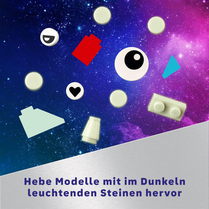 LEGO Classic Creative Space Planets, buildable solar system model for kids, space toy with rocket, spaceship, planets, and alien, gift for children, boys and girls ages 5 and up 11037.