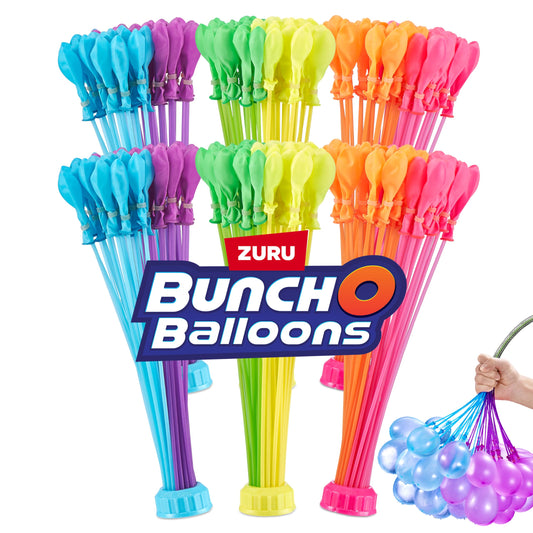 Bunch O Balloons Tropical Party 200+ quick-fill, self-sealing water balloons (6-pack)