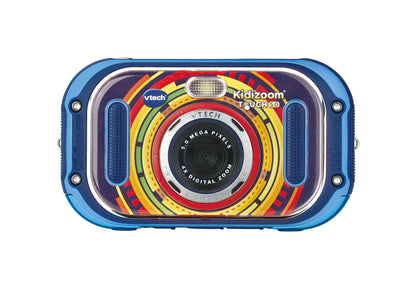VTech KidiZoom Touch 5.0 - Kids camera with touchscreen, selfie and video functions, effects, games, and more - for ages 5-12 & KidiZoom carrying case - Vtech 417349 kids camera, multicolor