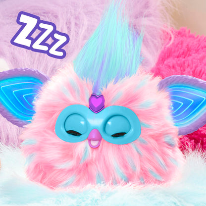Furby (pink Interactive Plush Toy - Speaks German & Furbish, responds to voice, Dances & lights up - 5 game modes, 600+ reactions - Electronic toy for ages 6 and up.