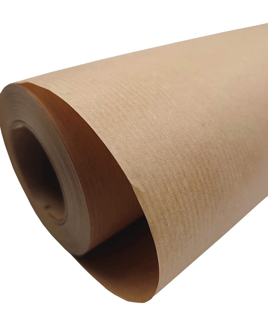 PAKNOR® 44 cm - 50 m Brown KRAFT PAPER, Gift wrap, Kraft paper roll. Perfect for crafting, gift wrapping, packaging, wrapping paper, food paper.