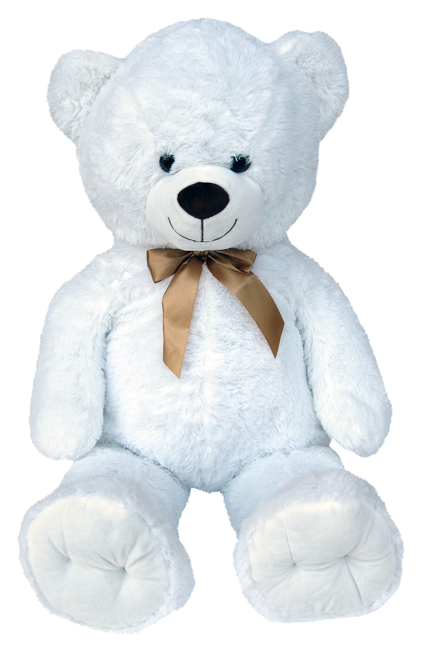 Wagner 9049 - Giant XXL Teddy Bear 100 cm in White - Plush Bear Cuddly Toy Teddy White Bear