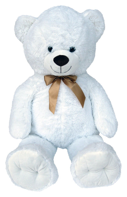 Wagner 9049 - Giant XXL Teddy Bear 100 cm in White - Plush Bear Cuddly Toy Teddy White Bear