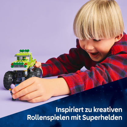 LEGO Marvel Hulk Truck vs. Thanos - Superhero building toy - Avengers vehicle and minifigures - Monster truck for mega fun - Gift for boys and girls ages 7+ - 76312