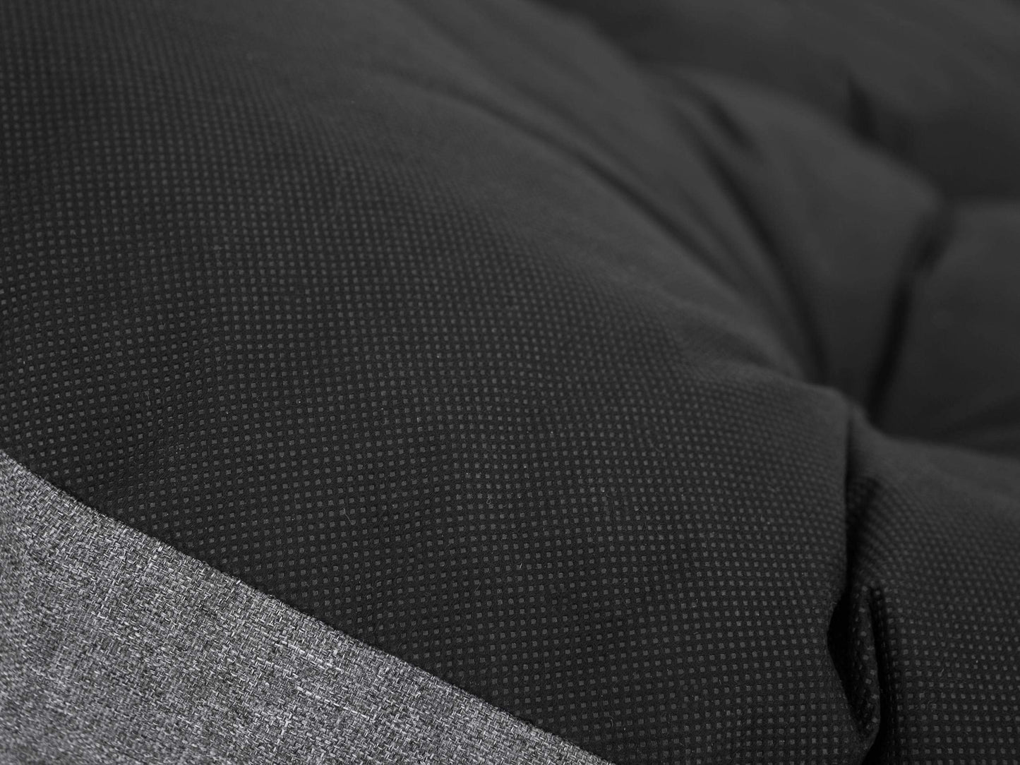 PillowPrim cushion for papasan chair, seat cushion, replacement cushion papasan D 114 cm floor cushion padded seat cushion play mat hanging chair Made in EU - Anthracite