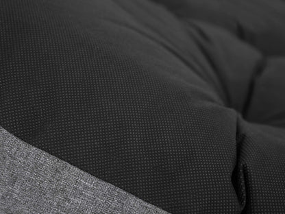 PillowPrim cushion for papasan chair, seat cushion, replacement cushion papasan D 114 cm floor cushion padded seat cushion play mat hanging chair Made in EU - Anthracite