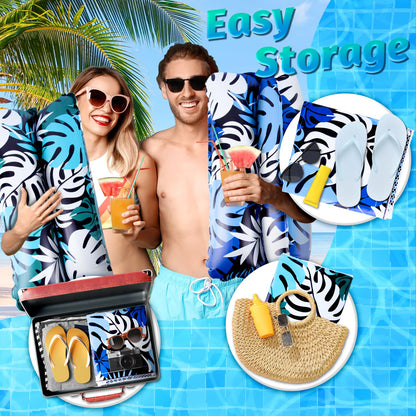 Orifinter XL inflatable pool mattress, 2 pieces pool accessory water hammock, 4 IN 1 inflatable water pool toy, adult pool mattress, water toy for chair hammock mattresses seat