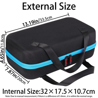 Khanka Hard Tool Case as a replacement for Makita DGA504Z 18V Li-Ion LXT Brushless Angle Grinder, Storage Cover for Makita Cordless Grinder (case only)
