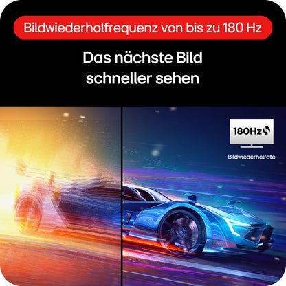 LG Electronics 24GS65F-B.AEU Ultragear™ FHD Gaming IPS-Monitor 24" (60.47cm), 1920 x 1080, 16:9, 1ms GtG, 180 Hz, HDR10, NVIDIA G-Sync™, AMD FreeSync™ - Black