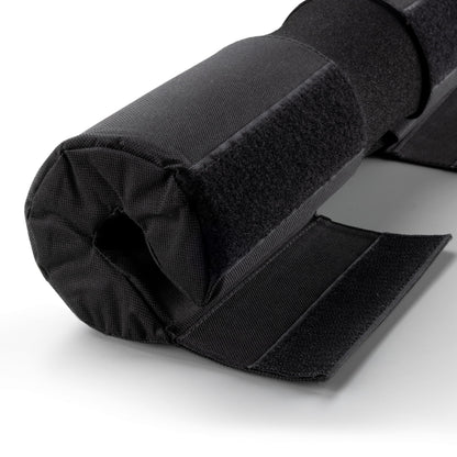 Fitgriff® barbell pad, hip thrust pad with Velcro - barbell neck pad - padding for squats, booty training, gym (black)