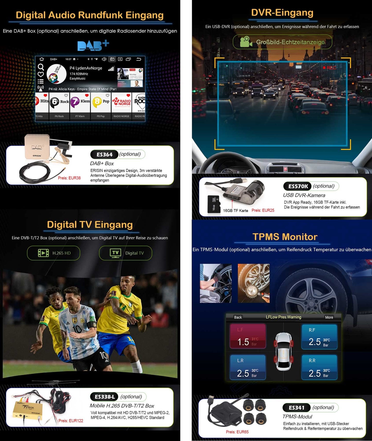 8-Core [4G+64G] Android 12 car radio for VW Golf Passat Jetta Polo Sharan Touran Tiguan T5 GPS navigation Carplay Android Auto DSP Bluetooth 5.0 A2DP DVB-T2 WiFi DAB+ IPS