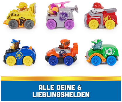 PAW PATROL Pup Squad Racers - 6-piece vehicle gift set, suitable for children aged 3 years and older