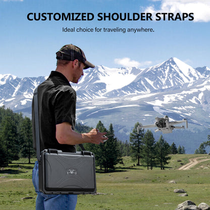 STARTRC Mini 4 Pro case, waterproof hardshell storage bag for DJI Mini 4 Pro/Mini 3/3 Pro RC accessories (RC/N1/N2)