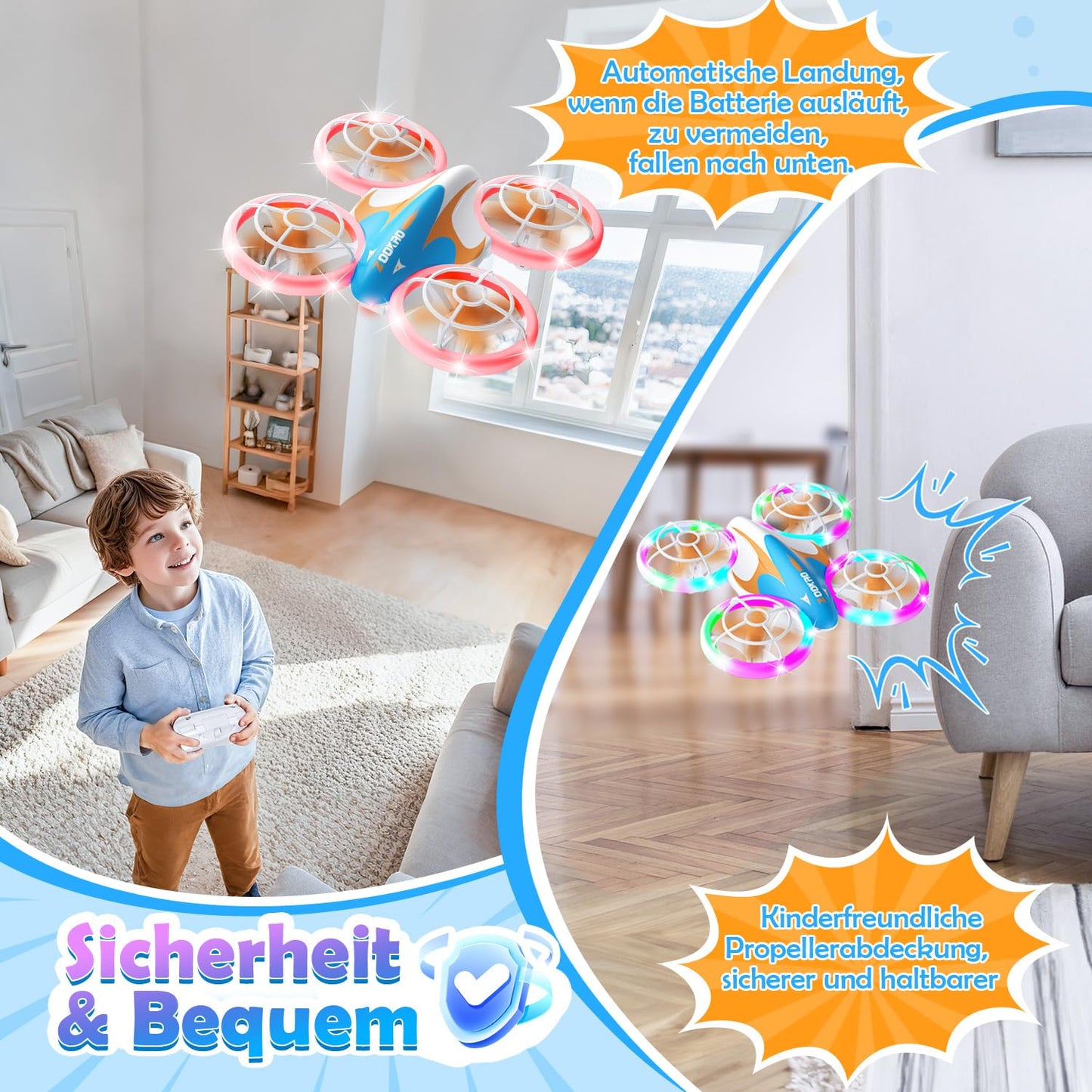 Zookao Mini Drone for Kids Toy