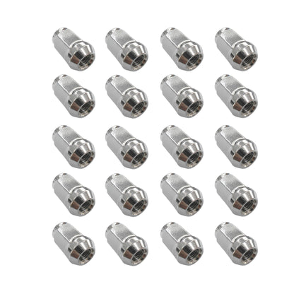 20 wheel nuts cone seat closed M12x1.25 HEX19 compatible with Suzuki, Lada