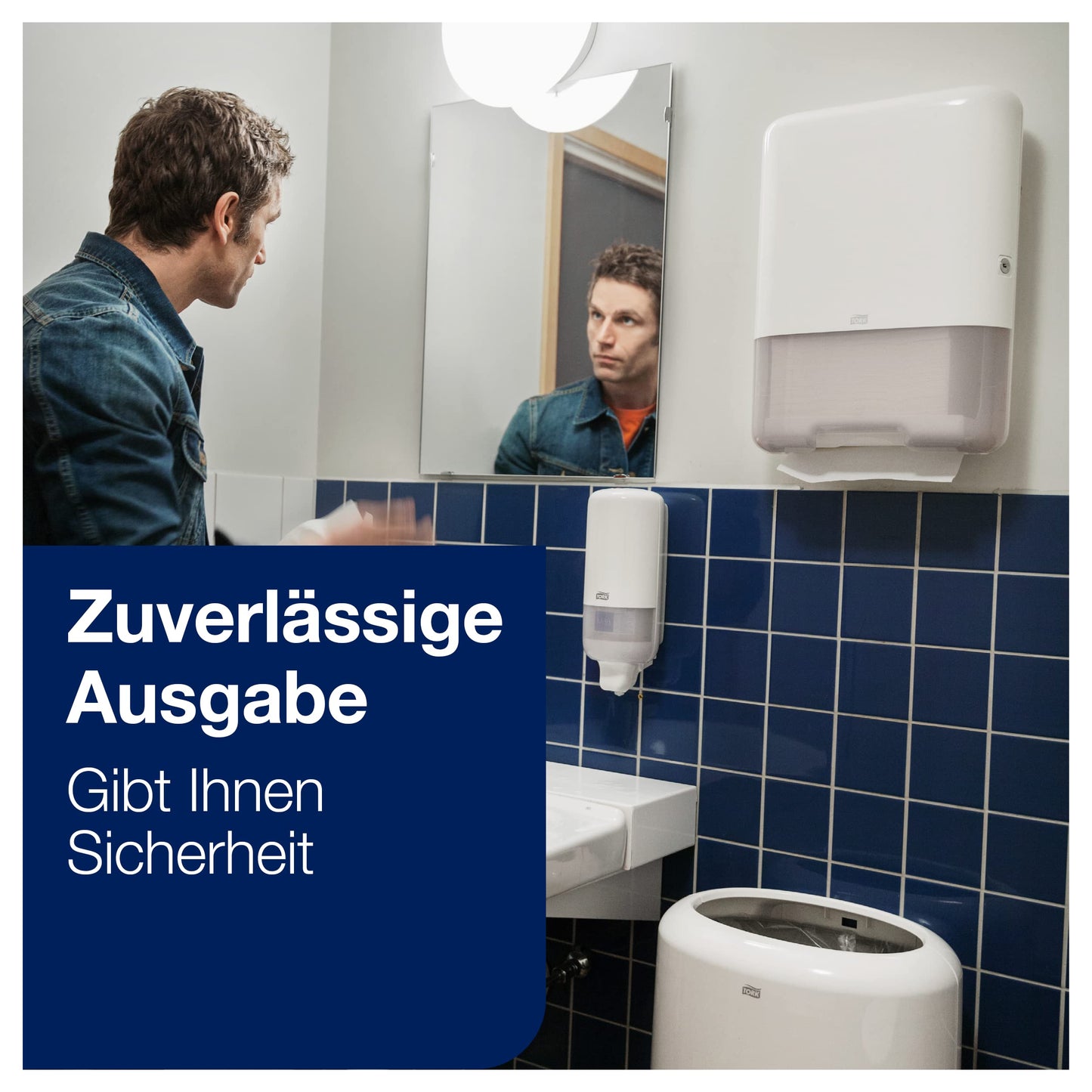 Tork dispenser for zigzag towels White H3, Elevation Design, 553000
