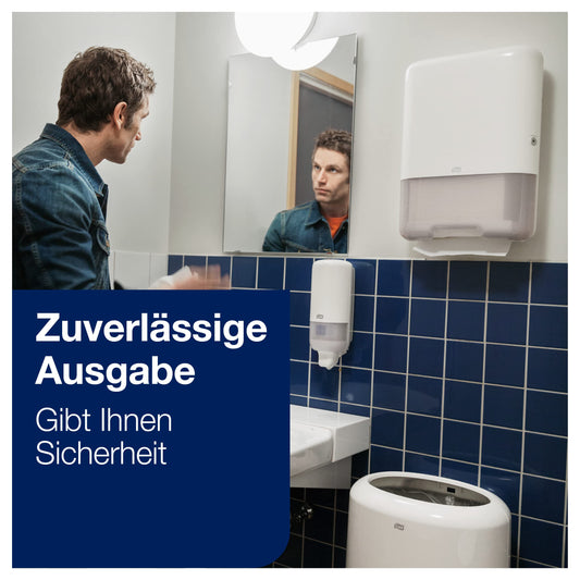 Tork dispenser for zigzag towels White H3, Elevation Design, 553000