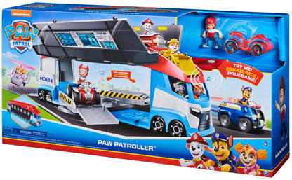 PAW PATROL, 10th Anniversary, Team vehicle Paw Patroller in updated design, includes Ryder figure and 1 basic vehicle, for ages 3+