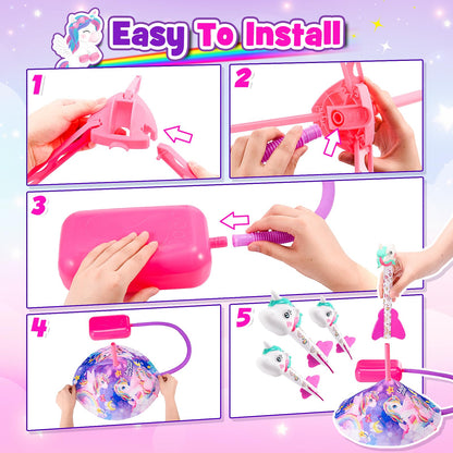 DejaNard toys for girls aged 3-9 years old. Rocket toys for kids ages 3-8, unicorn gifts for girls, outdoor toys, and Easter gifts.